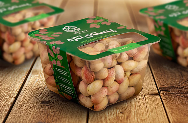 MAP packaging of pistacchio